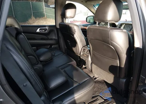 2015 Nissan Pathfinder Sl из США, поврежденный, VIN 5N1AR2MM7FC611990